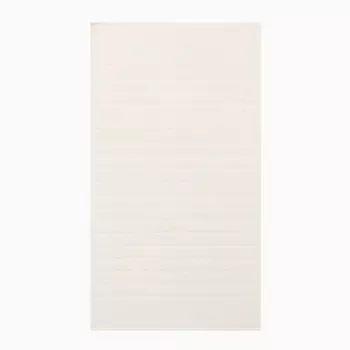 Полотенце для ног LoveLife Lines, 5090 см, хлопок 100%, белое