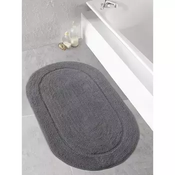 Полотенце для ног Salida, размер 60x100 см, цвет темно-серый