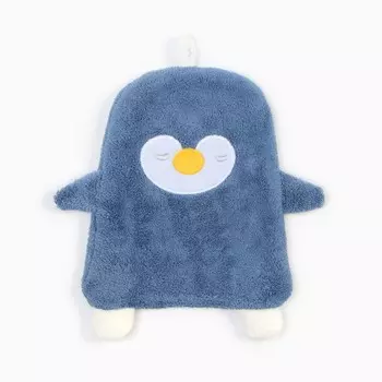 Полотенце для рук LoveLife «Пингвин», 2521 см, микрофибра, синее