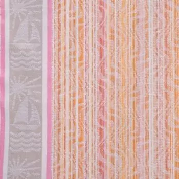 Полотенце DomoVita жаккард набивка 50х70 см, микс, лён 45%, хлопок 55%, 206 г/м