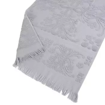 Полотенце махровое Arya Home Isabel Soft, 520 гр, размер 100x150 см, цвет серый