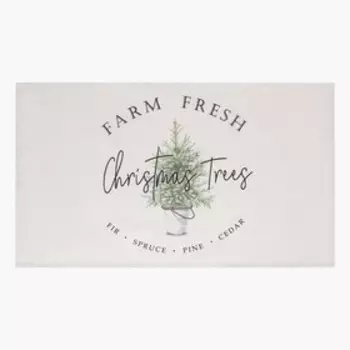 Полотенце "Этель" Christmas tree 40х73 см, 100% хл, саржа 190 гр/м2