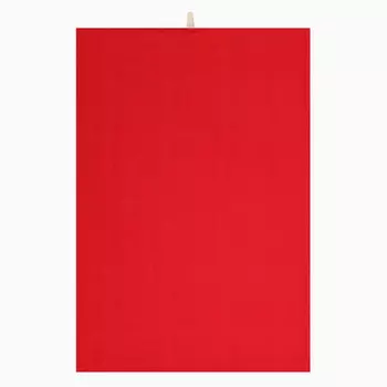 Полотенце Этель, цв. красный, 50х70 см, 100% хл