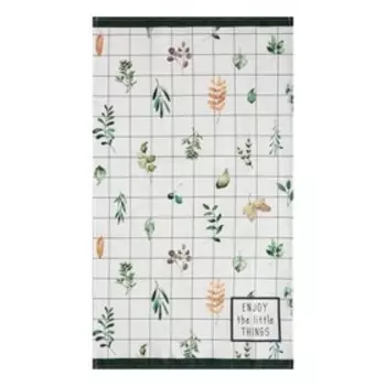 Полотенце "Этель" Flora 40х73 см, 100% хлопок, саржа 190 гр/м2