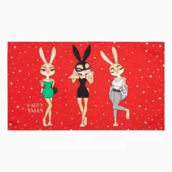 Полотенце "Этель" Happy xmas 40х73 см, 100% хлопок, саржа 190 гр/м2