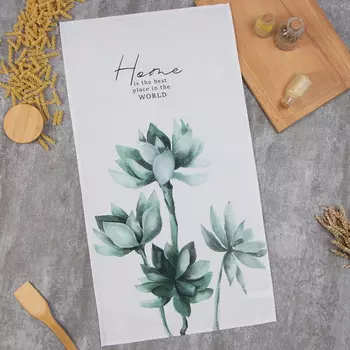 Полотенце «Этель» Home, 4073 см, 100% хлопок, саржа 190 г/м