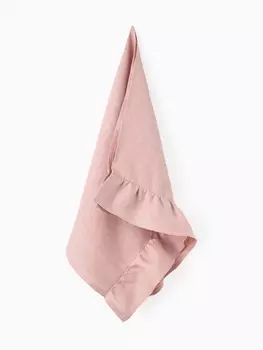 Полотенце «Этель» Ivory, 4070 см, розовая, 100% лён, 170 г/м