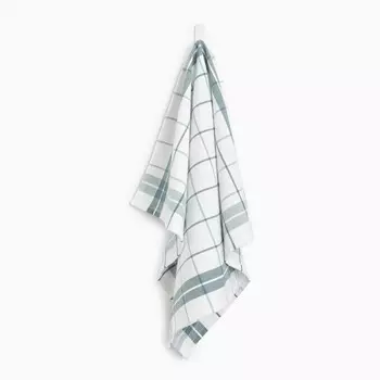 Полотенце «Этель. Клетка», синее, 5070 см, 100% хлопок