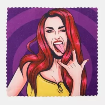 Полотенце Этель Love Life "Дерзкая" 30*30 см, 100% п/э