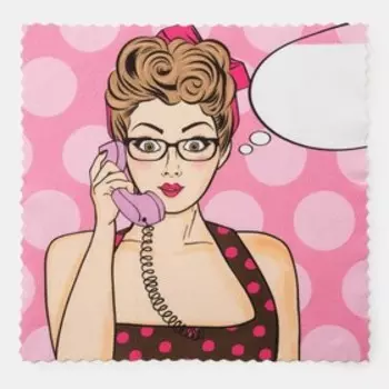 Полотенце Этель Love Life "Горошек" 30*30 см, 100% п/э