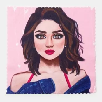 Полотенце Этель Love Life "Милашка" 30*30 см, 100% п/э