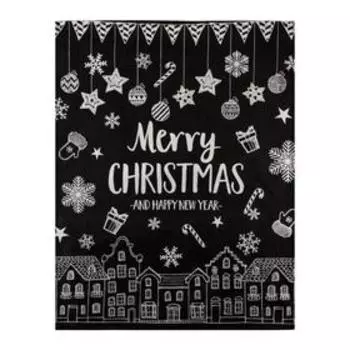 Полотенце "Этель" Merry Christmas 46х60 см, 100% хл, саржа 190 гр/м2