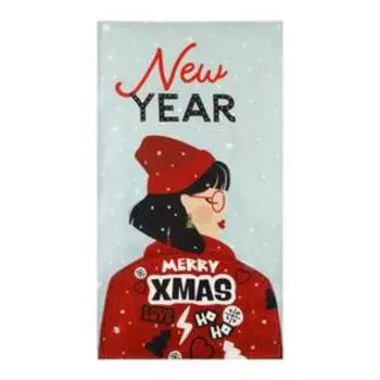 Полотенце "Этель" New year 40х73 см, 100% хл, саржа 190 гр/м2