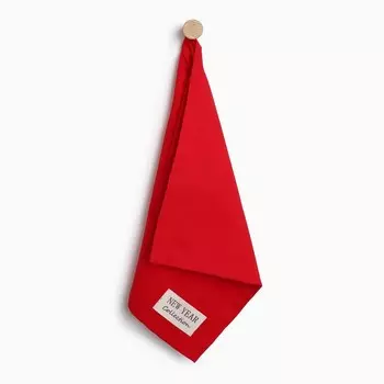 Полотенце новогоднее "Этель" New year collection,цвет красный, 40х73 см, 100% хл, саржа 190 г/м2