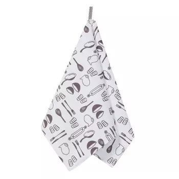 Полотенце кухонное Loft, размер 45х60 см, цвет серый