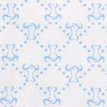 Полотенце кухонное Мари Санна бык Гуч 35х60см, цвет голубой, рогожка, 150г/м, 100% хлопок