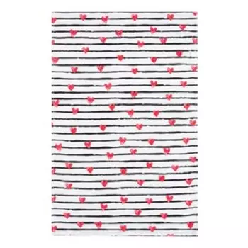 Полотенце LoveLife "Сердечки" 42*65 ±2 см, цв. белый, 100% хлопок, 320 г/м2