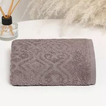 Полотенце махровое 50х80+/-2см, Ritmica, капучино, 420г/м, хлопок 100%