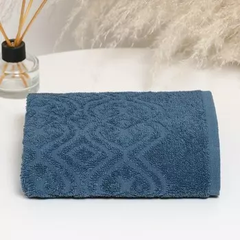 Полотенце махровое 50х80+/-2см, Ritmica, цвет кремниевый, 340г/м, 100% хлопок