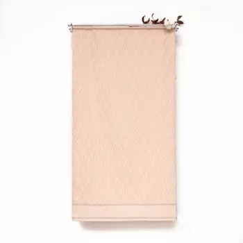 Полотенце махровое 50х80 Джульетта, цвет розовый 420г/м 100% хлопок