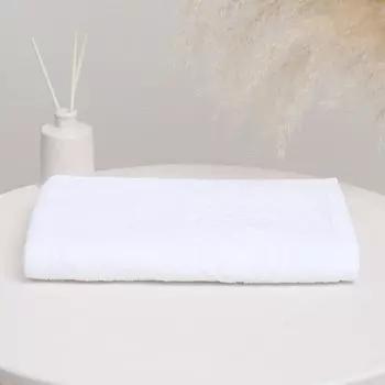 Полотенце махровое 70х130см Ritmica, белый, 340 г/м, хл100%