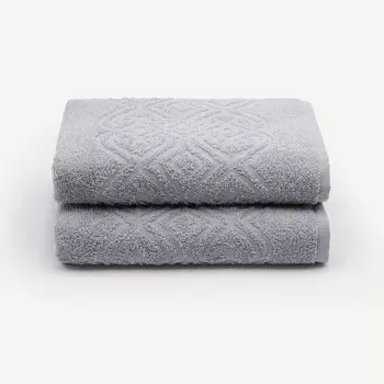 Полотенце махровое Ritmica 70х130см, св.серый, 340г/м хл100%