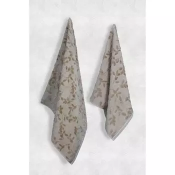 Полотенце махровое Arya Home Elise, 550 гр, размер 70x140 см, цвет бежевый