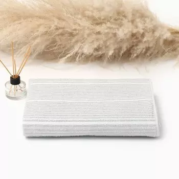 Полотенце махровое Атлантис 100х150см, серый, 360г/м, хл100%