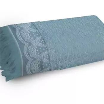 Полотенце махровое «Белладжио», размер 50x90 см, цвет голубой