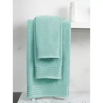 Полотенце махровое Bio-Textiles, 380 гр, размер 70x140 см, цвет зелёный