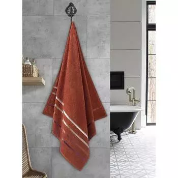 Полотенце махровое Classic, размер 70x140 см, цвет кирпичный