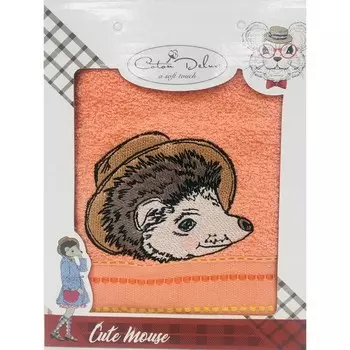 Полотенце махровое Coton DeLuxe Fashion Mouse, размер 50х90 см