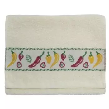 Полотенце махровое для кухни «Перец», размер 30х60 см