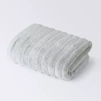 Полотенце махровое Ecotex «Лайфстайл», 500 гр, размер 50x90 см, цвет светло-серый