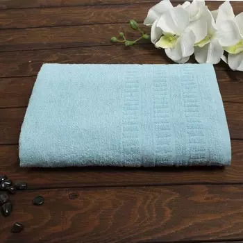 Полотенце махровое Fortuna, цвет голубой, размер 70х130, 100% хлопок, 270 гр