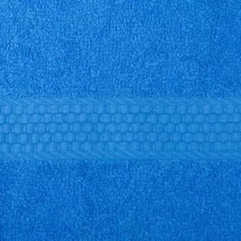 Полотенце махровое гладкокрашеное «Эконом» 70х130 см, цвет голубой