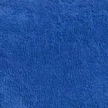 Полотенце махровое гладкокрашеное 100х180см, цв.васильковый, 400г/м, хлопок 100%