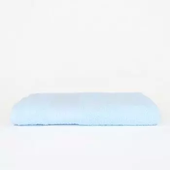 Полотенце махровое гладкокрашеное Турон Текс 50х90см, бледно-син, 325г/м, хл 100%