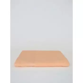 Полотенце махровое гладкокрашеное Турон Текс 50х90см, персик, 325г/м, хл 100%