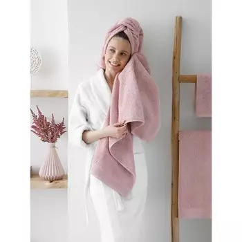 Полотенце махровое Guten Morgen Lavender, 500 гр, размер 100х150 см, цвет розовый