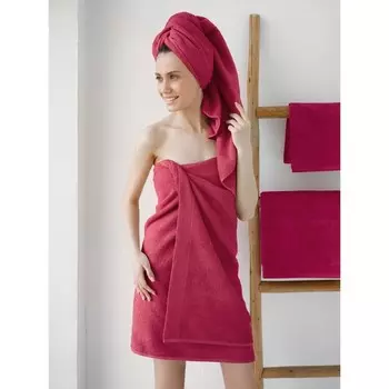 Полотенце махровое Guten Morgen Ruby, 500 гр, размер 30х50 см, цвет красный