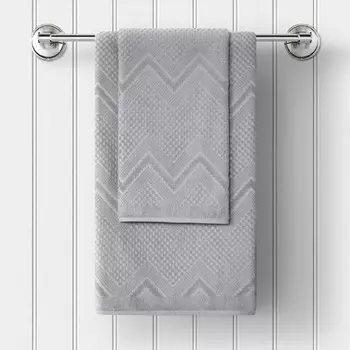 Полотенце махровое Haze, размер 50х90 см, цвет серый