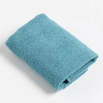 Полотенце махровое Экономь и Я 30*60 см, серо-голубой, 100%хл, 320 г/м2
