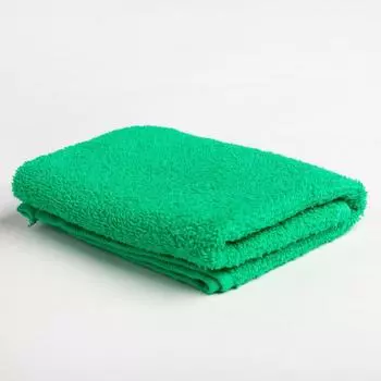 Полотенце махровое Экономь и Я 30х60 см, цв. зеленый, 100% хлопок, 320 гр/м2