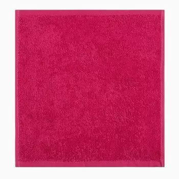 Полотенце махровое "Этель" 30х30см, цвет малиновый 340 г/м2, 100% хлопок