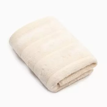 Полотенце махровое "Этель" Bamboo Milk 30х60 см, 70% хл, 30% бамбук, 450гр/м2