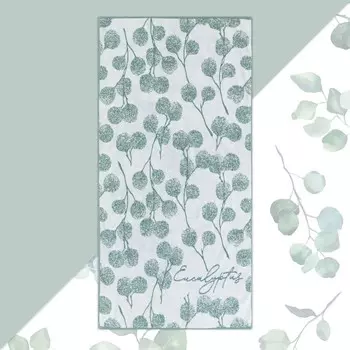 Полотенце махровое Этель Eucalyptus, 70х130 см, 100% хлопок, 420гр/м2