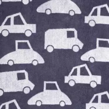 Полотенце махровое "Этель" Машины, 70х130 см, 100% хлопок, 420гр/м2