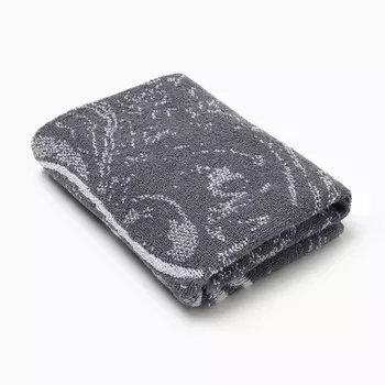 Полотенце махровое Этель «Павел» серый, 5090 см, 100% хлопок, 420 г/м, серое