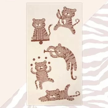 Полотенце махровое «Этель. Тигрята в цирке», 70130 см, хлопок 100%